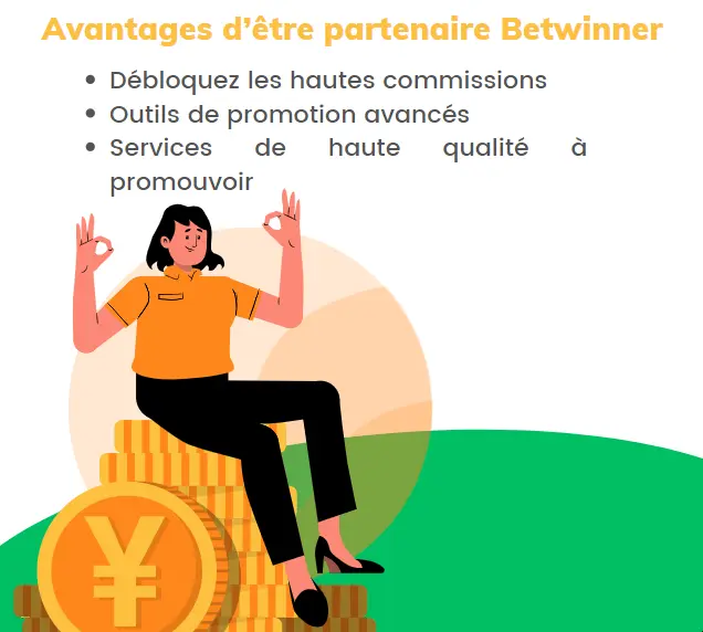 Les bénéfices d'un partenariat avec Betwinner