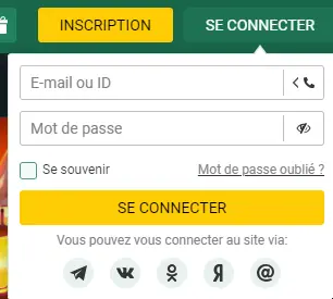 connexion