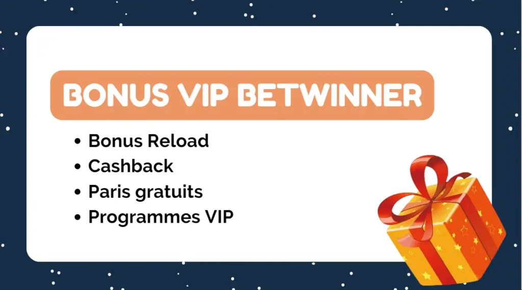 vip bonus betwinner cameroun